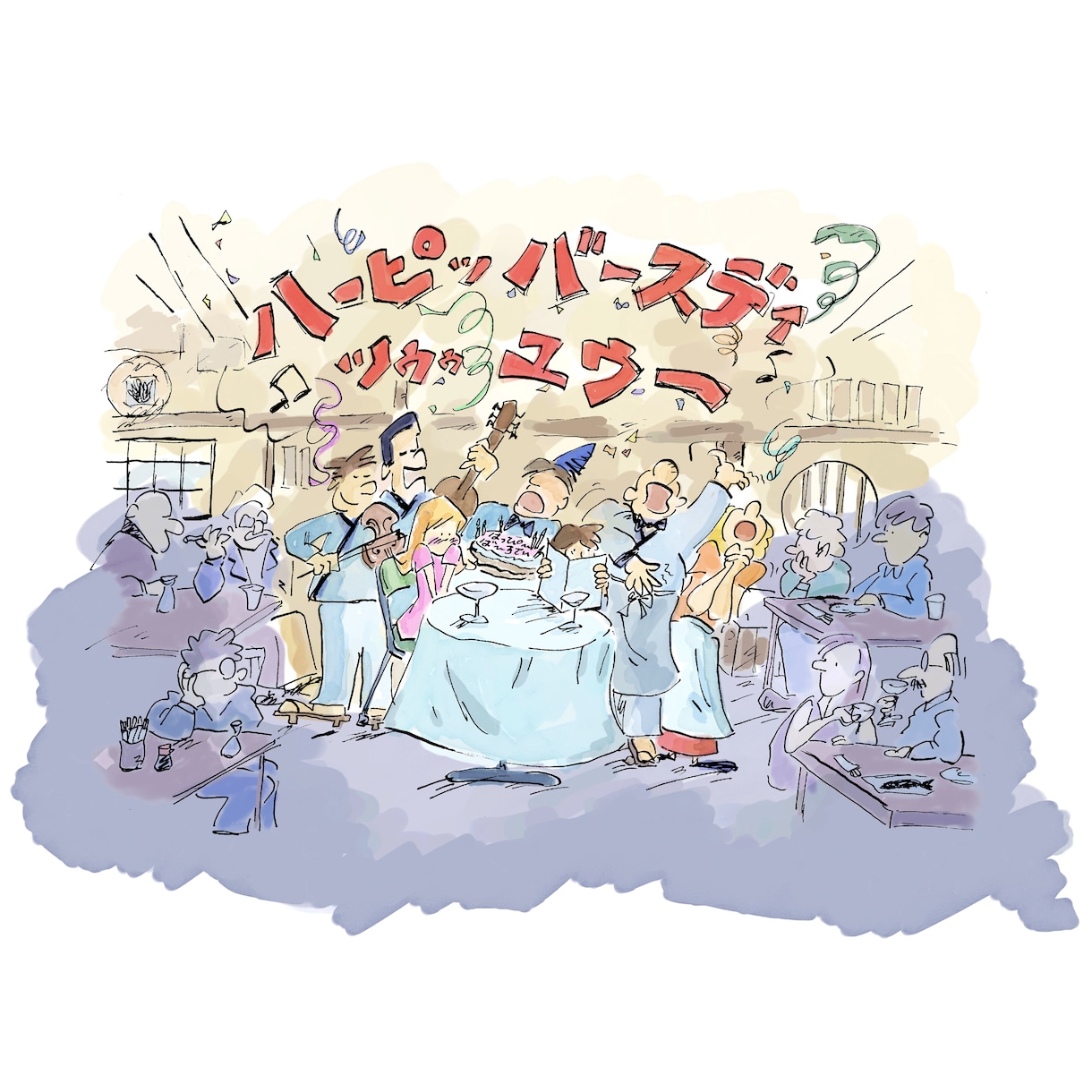 アニメ・マンガ風のイラストを制作します どこか欧米の雰囲気のある透明感のあるイラスト描きます！ イメージ2