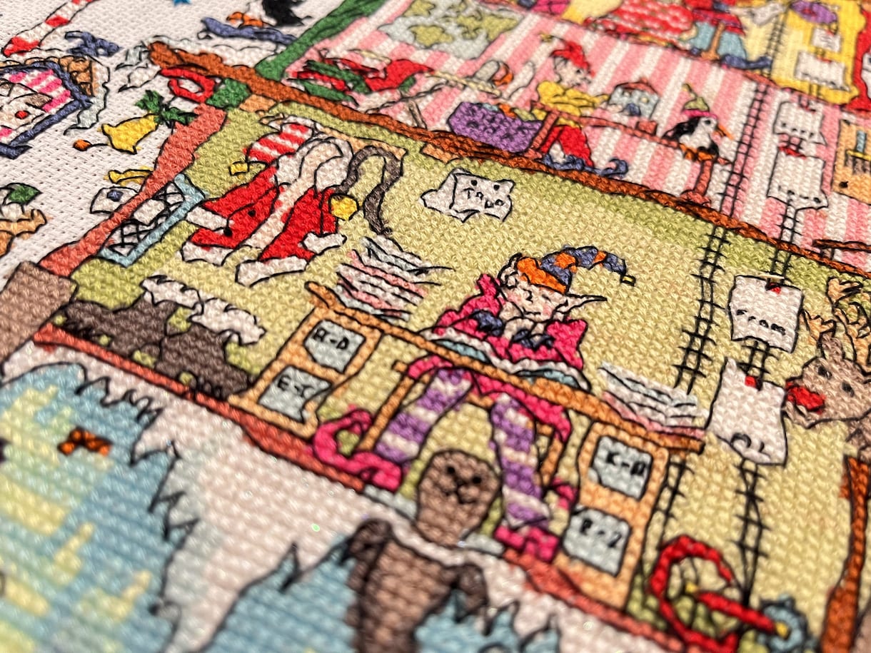 刺繍作品のキットを代わりに完成させます 刺繍作品やリングクッション製作を代行します。 イメージ4