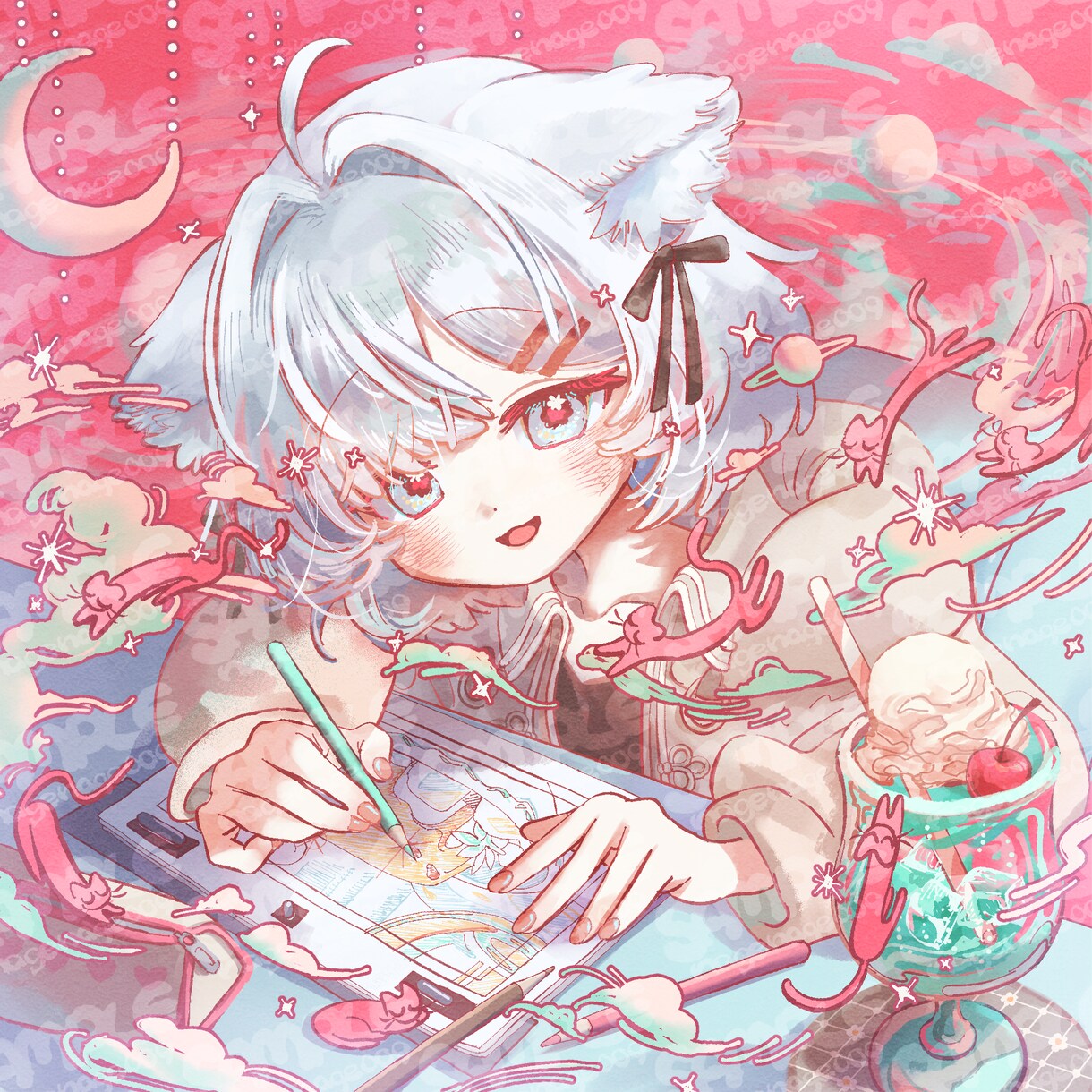 がっつり描き込み一枚絵制作します 世界観に引き込まれる、理想の一枚を イメージ4