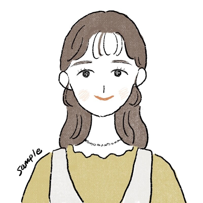 似顔絵｜シンプルであたたかみのある似顔絵かきます SNSやホームページなどに。ゆるめな手描きタッチ。 イメージ2