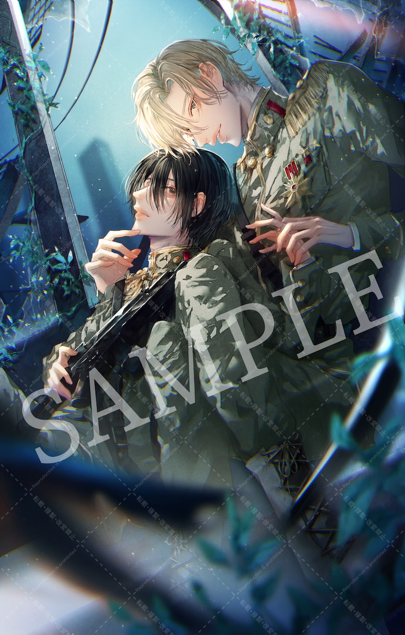 ご表紙や挿絵等、一枚イラストを描かせて頂きます BL､女性向けイラスト描きます！オプションにて商用利用可です イメージ7