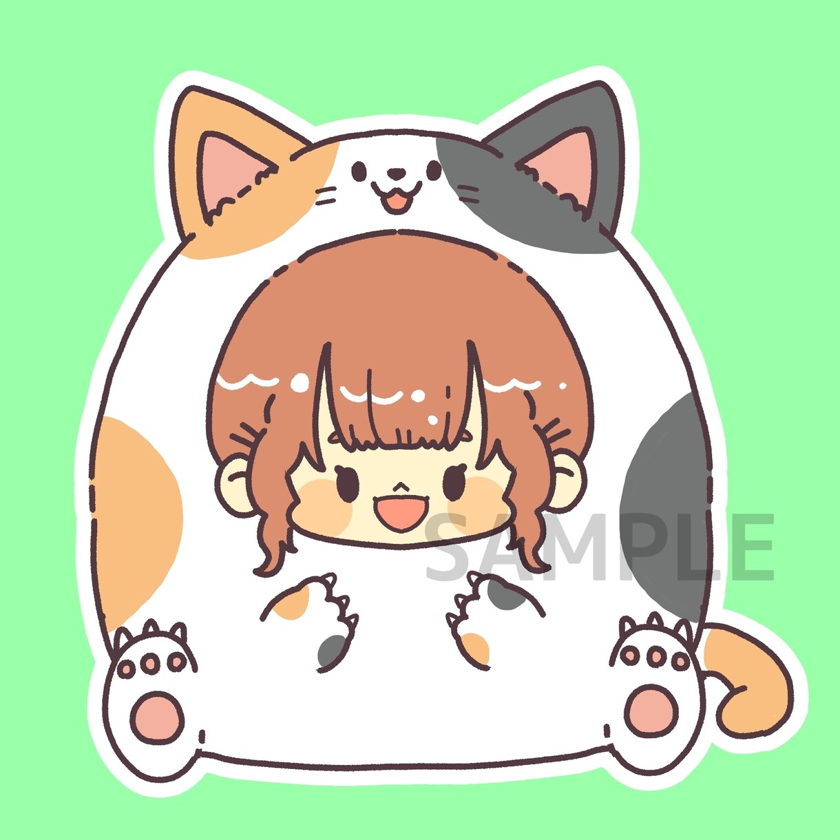 デフォルメ似顔絵にご希望の着ぐるみ着せちゃいます 似顔絵だけじゃ物足りない！かわいい着ぐるみ着せちゃいます★ イメージ4
