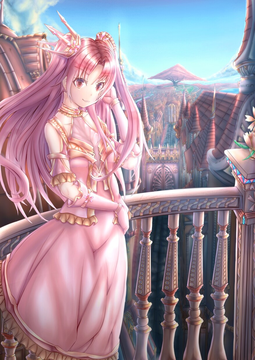 背景込みのイラスト ラノベなどの挿し絵等作成します ご依頼に沿った世界観の一枚絵をかかせて頂きます❗ イメージ1