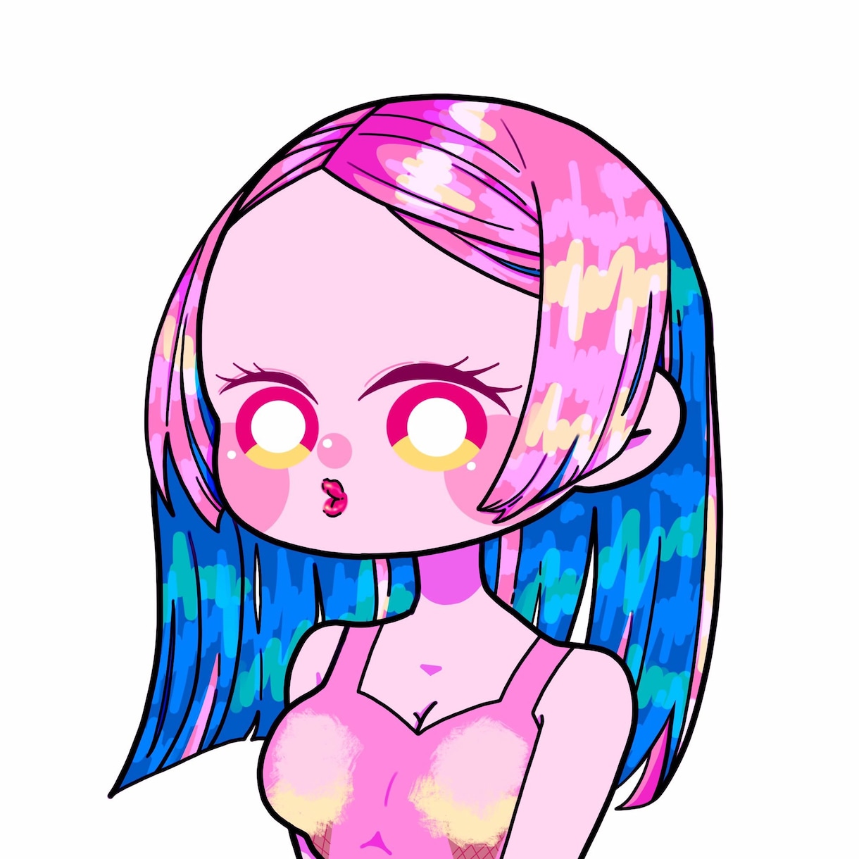 商用可SNS用のかわいいアイコンイラスト作成します SNS用のアイコン作成します！パステル～ビビッド調まで！ イメージ9