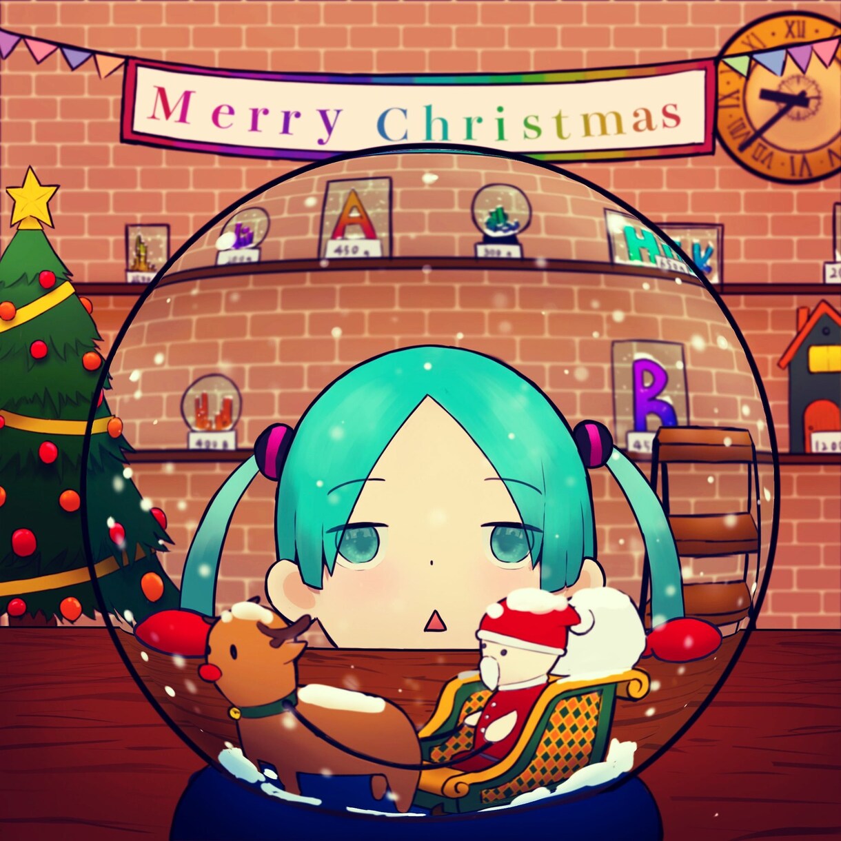 二次創作または一次創作の一枚絵を描きます 構図が良いイラストを描けます！ イメージ2