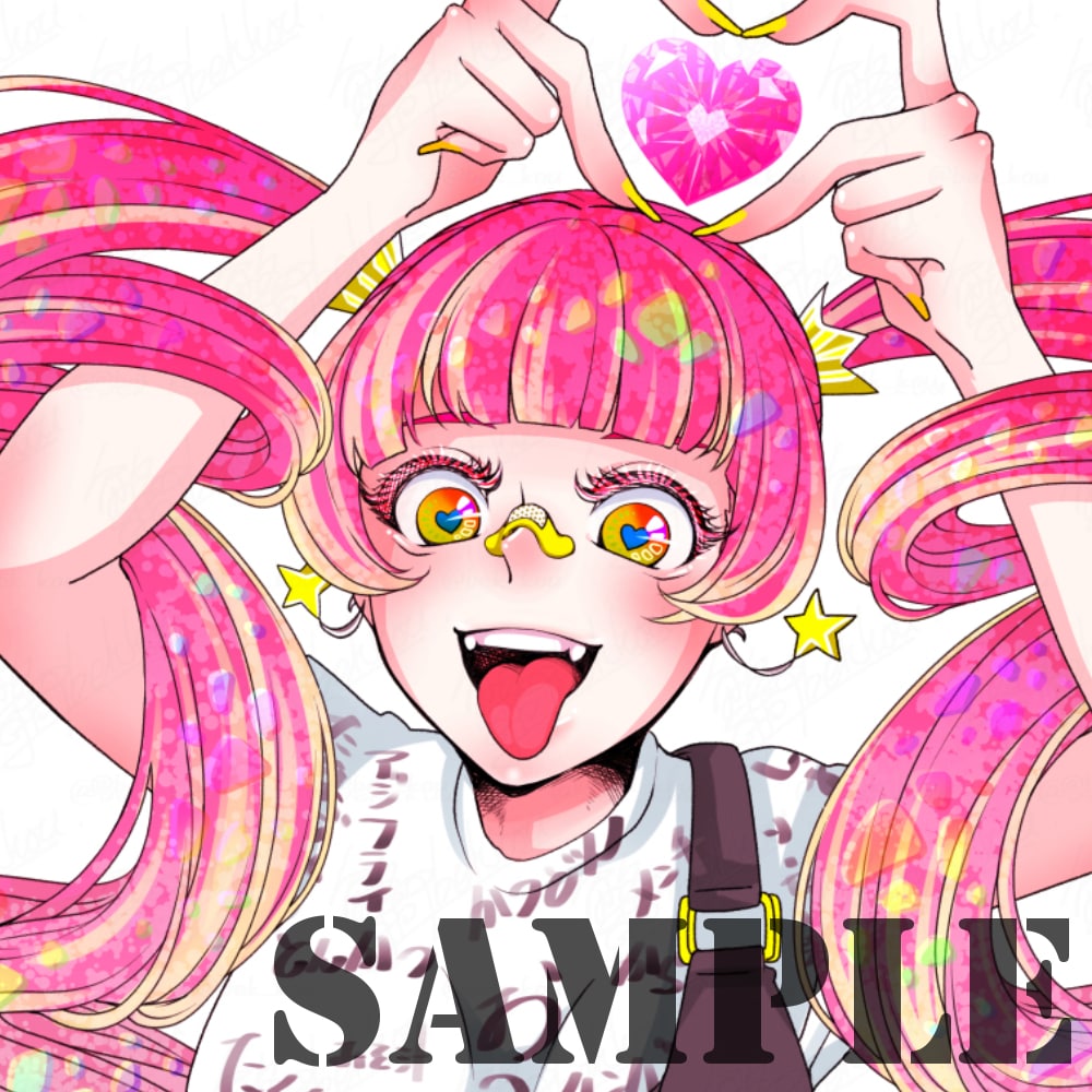 アイコン・ヘッダーサイズでイラスト描きます snsのアイコンやヘッダーのサイズでイラストをお描きします！ イメージ4