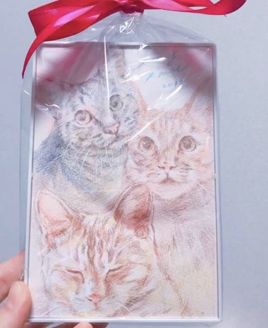 動物の絵を描きます あなたの家の可愛い家族を描きます イメージ1