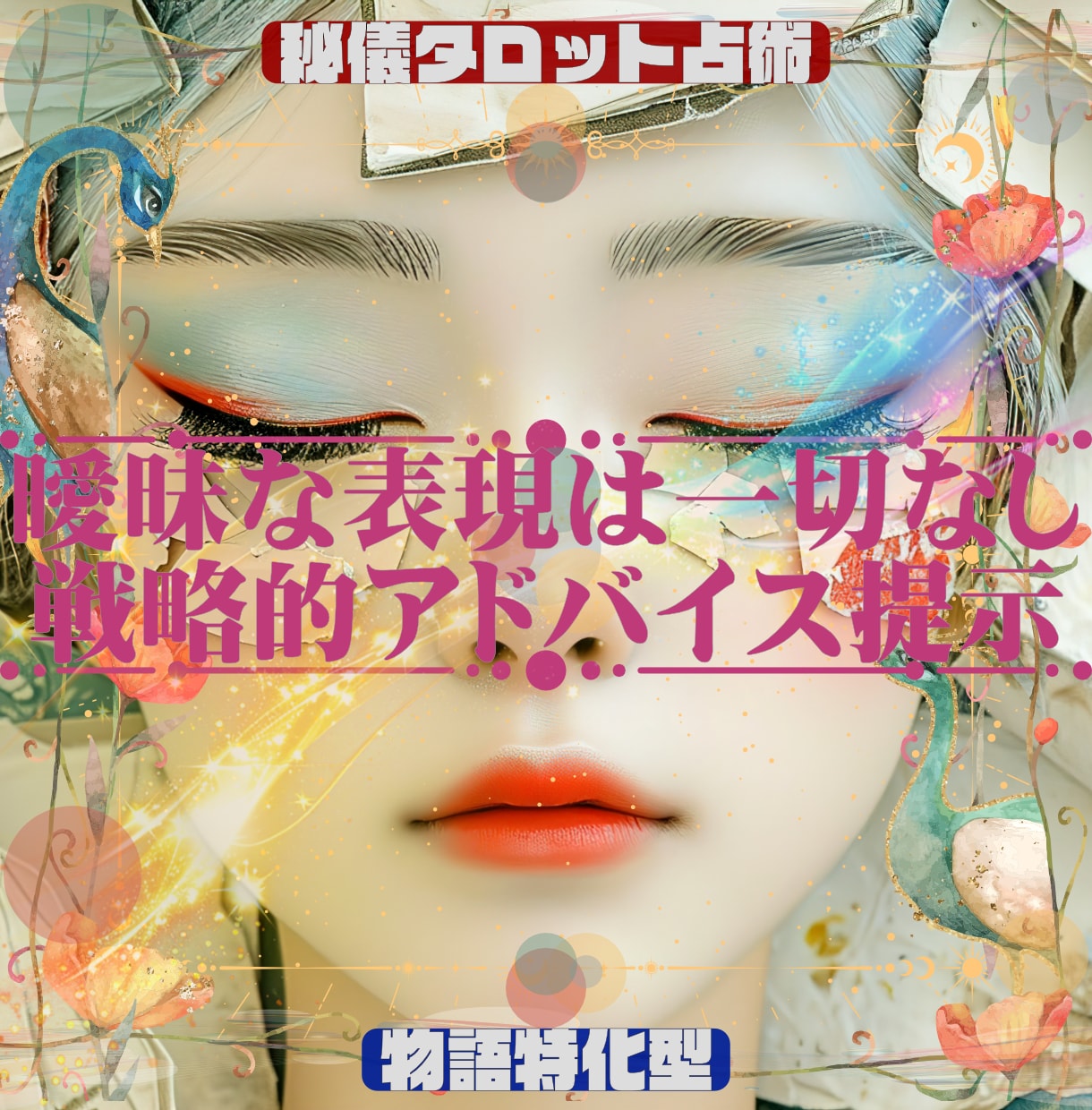 秘儀恋愛タロット┃鑑定書・解説書・物語で占術します 鑑定書+解説書+物語の3層占術┃3層視点で真実と未来を知る！ イメージ10