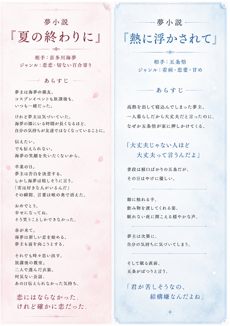 あなたの「読みたい」を小説・シナリオにします 「こんな物語が読みたい」を、あなただけの一作に。 イメージ4