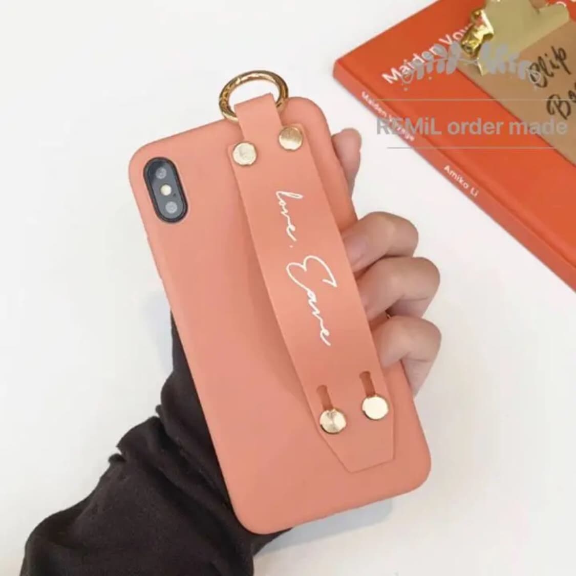 文字入れのスマホケースを製作・出品しています あなただけの世界に一つのスマホケースをお届け致します イメージ7