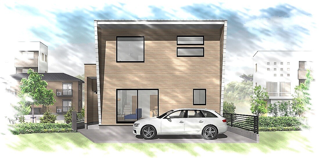 建築3Dパースを低価格で作成いたします 経験実績例： 住宅外観パース製作 ・住宅内観パース製作 イメージ1