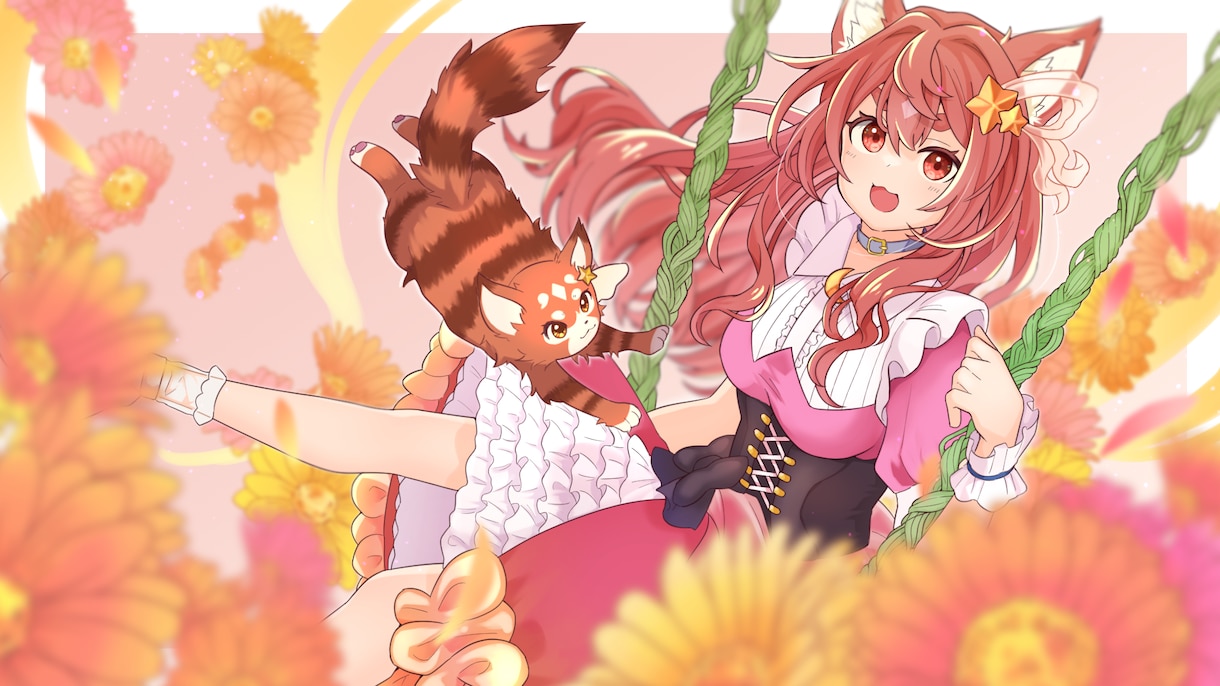 観賞用から活動用まで！商用可イラスト描きます 商用利用も可◎デフォルメ〜live2dイラストまで。 イメージ5