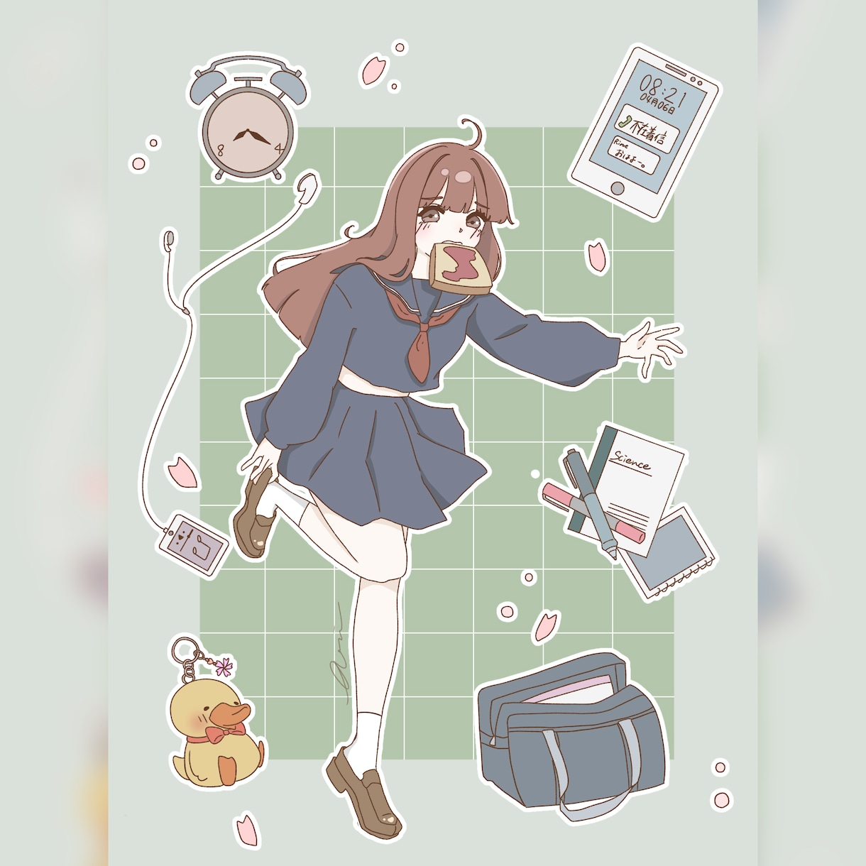 柔らかいアイコン・人物イラスト制作します 大切なキャラクターを雰囲気を、やさしい色合いで丁寧に描きます イメージ2