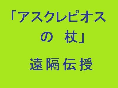 アスクレピオスの杖をアチューンメントします ＊ 私の作成した詳細資料も発行します イメージ1