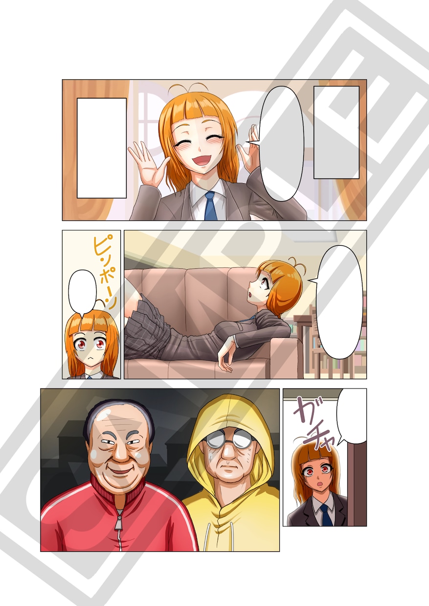 漫画を制作いたします 個人、商業問わずコマ数、ページ数、カラー/モノクロ自由。 イメージ8