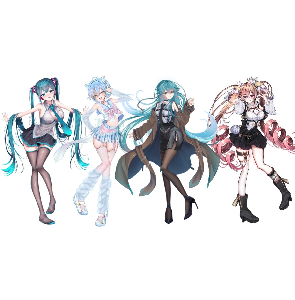 表情差分1つ無料✨✨可愛いイラスト全般お描きします サムネ・1枚絵・アイコン・立ち絵・ファンアートなど描きます♡ イメージ7