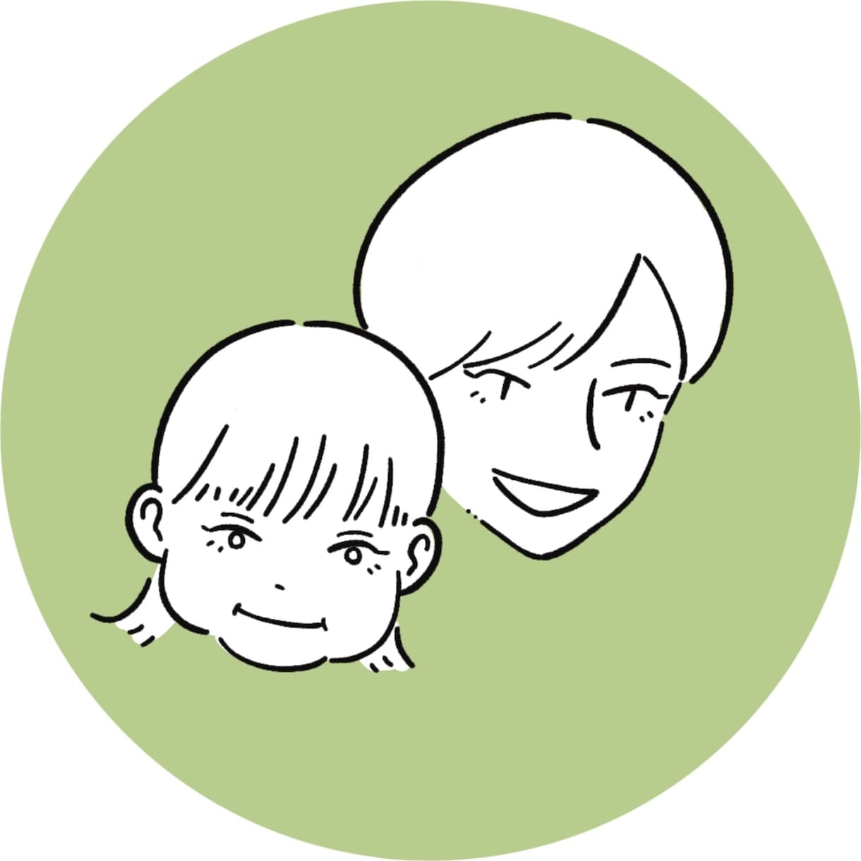 シンプルでハッキリした似顔絵アイコン描きます ⭐︎アイコンやグッズ制作に⭐︎オーダーメイドのイラスト イメージ3
