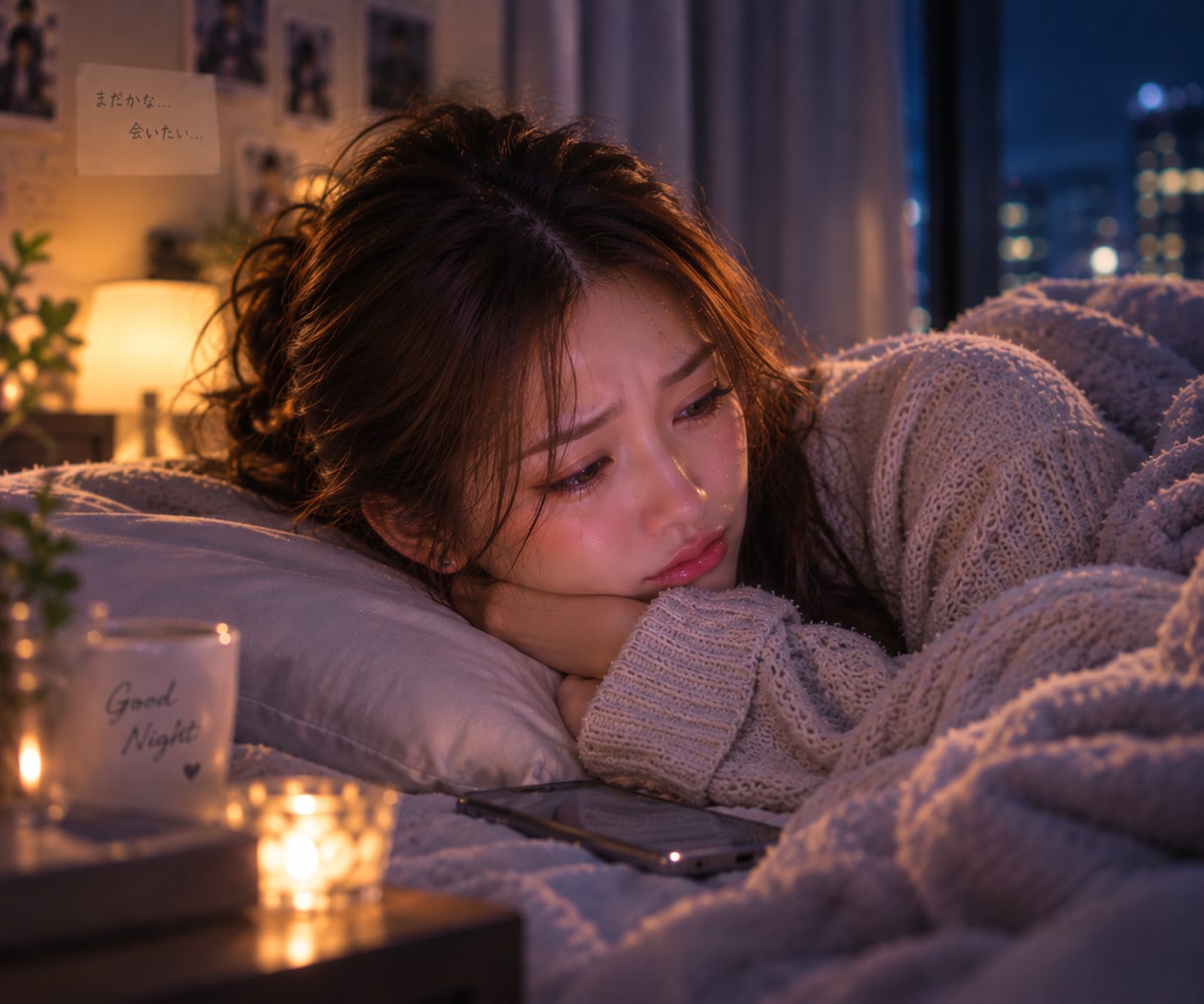 眠れない夜　彼のことで頭がいっぱいな恋心を占います 寝る前に彼を思い出したら、脳内恋愛会議が緊急開催‼️ イメージ5