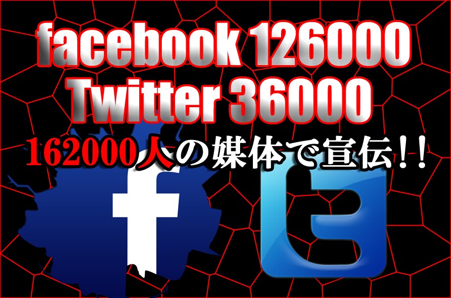 【19万6000人】のFacebook＆Twitter媒体であなたのココナラサービスを宣伝します‼︎ イメージ1