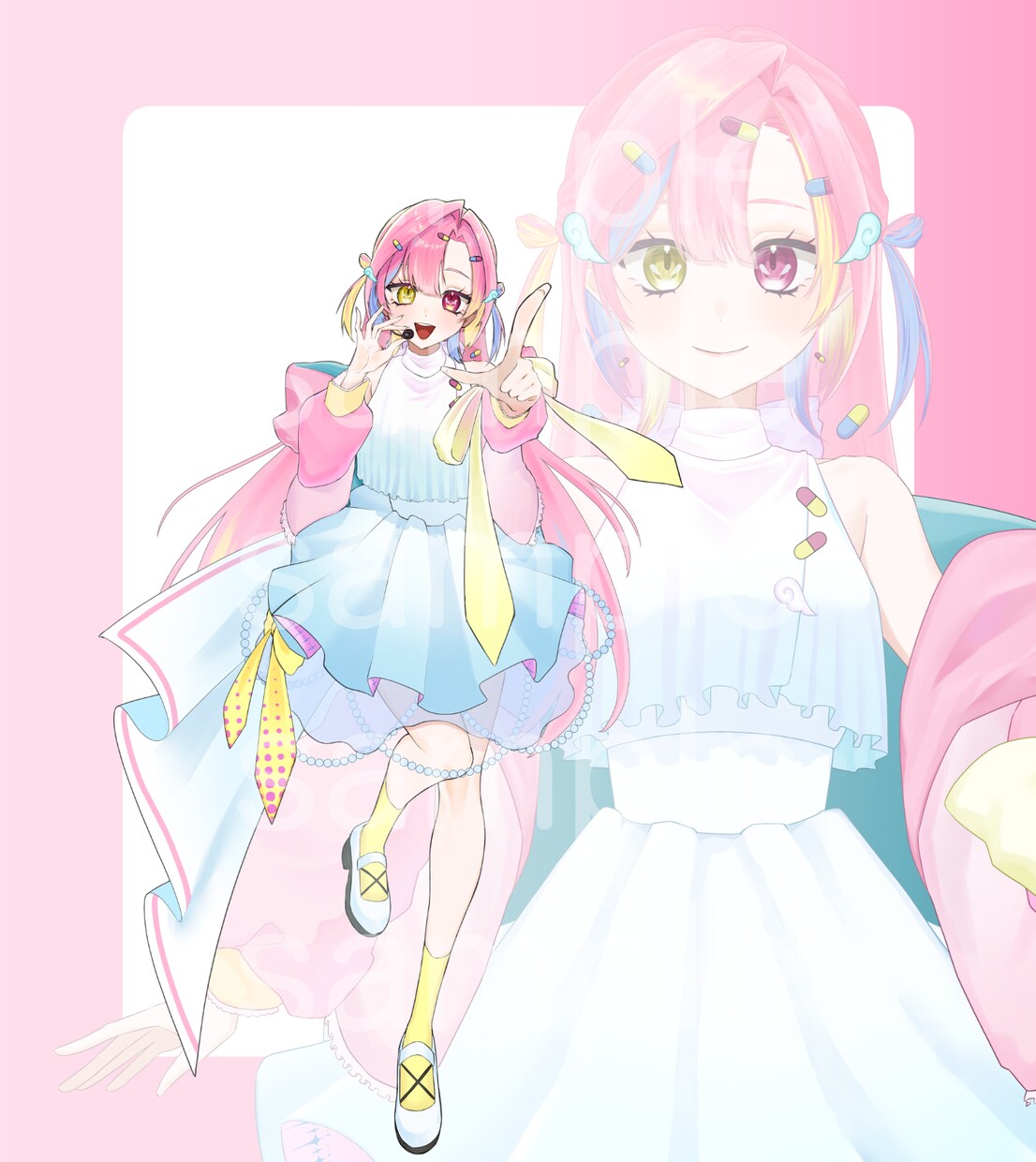 IRIAM•TRPG•ゲーム用立ち絵制作します IRIAM•TRPG•ゲーム用の立ち絵をキャラデザします！ イメージ4