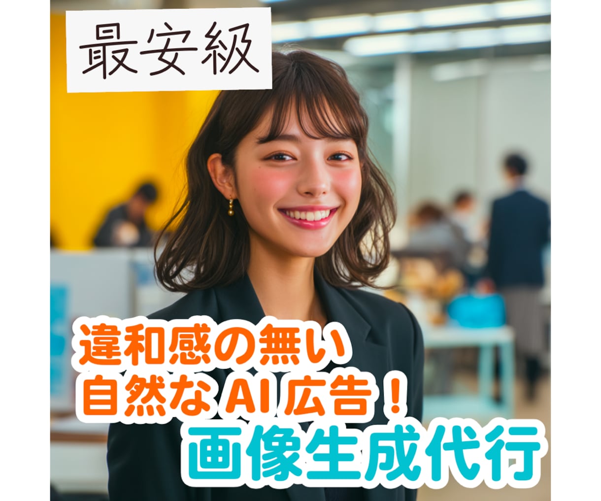 商用可の広告・SNS用リアルAIモデル生成します 著作権譲渡・商用利用OK！自然な高品質モデルを迅速納品 イメージ2