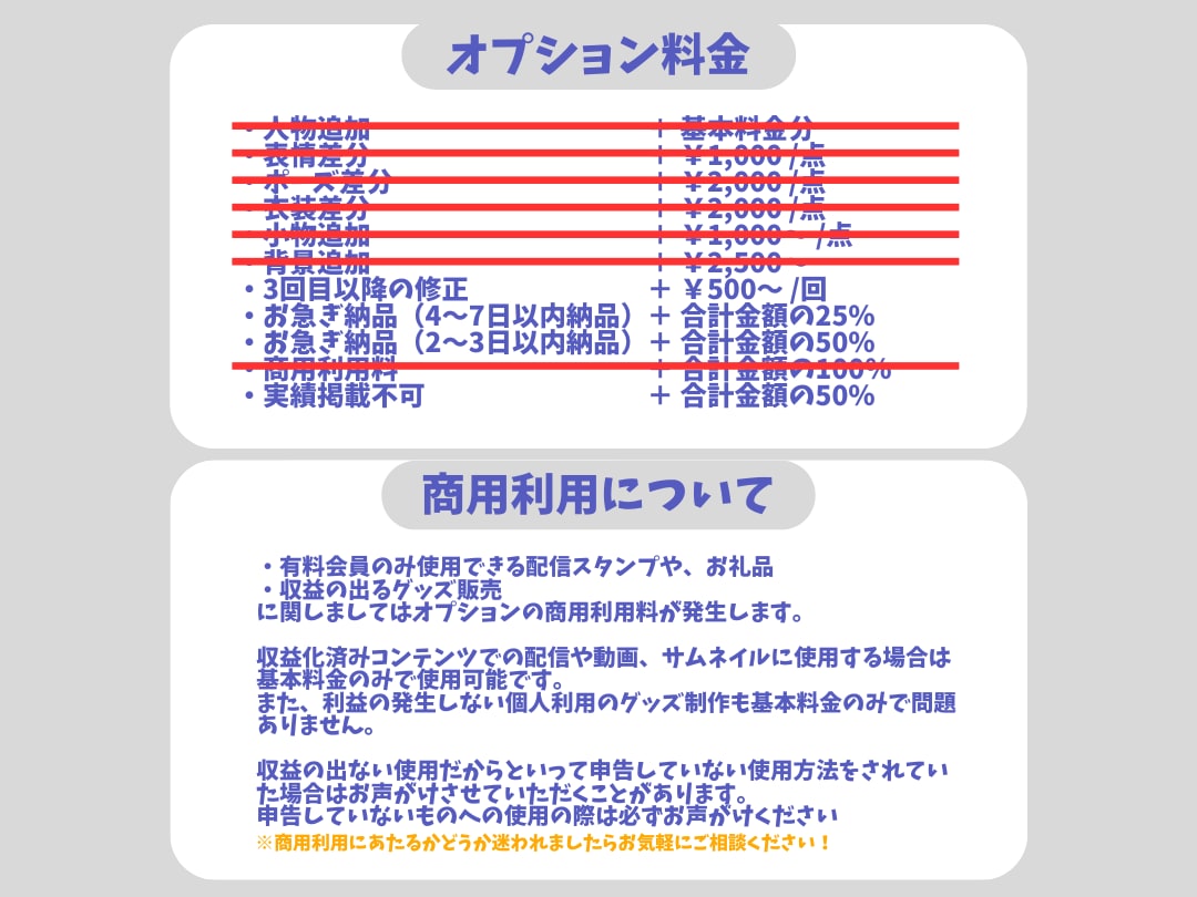 配信で使える可愛いスタンプ・バッジを描きます かわいいスタンプで配信を盛り上げましょう！ イメージ5
