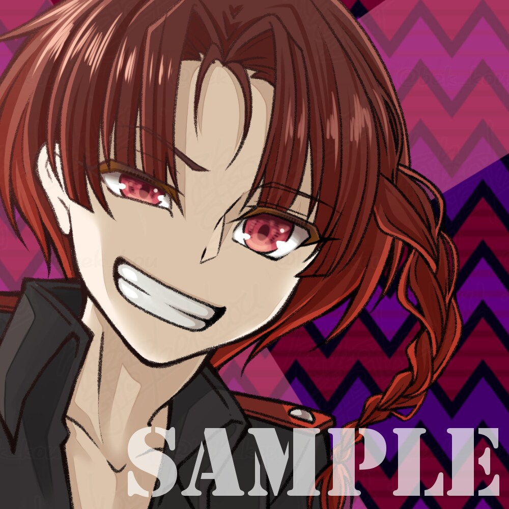 アイコン・ヘッダーサイズでイラスト描きます snsのアイコンやヘッダーのサイズでイラストをお描きします！ イメージ2