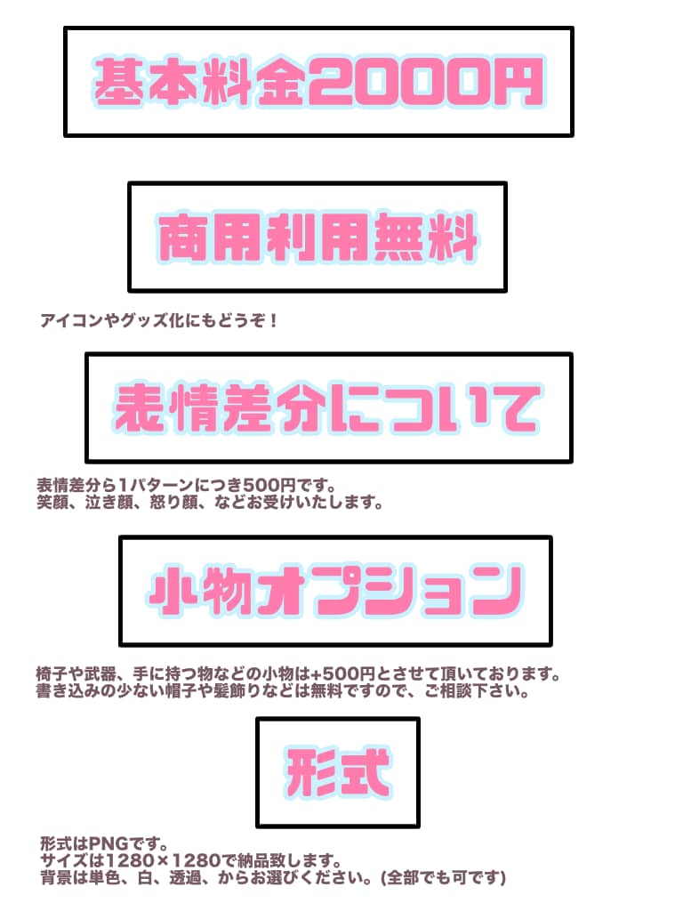SDキャラ/ミニキャラ/ちびキャラを描きます 商用利用無料！可愛い雰囲気のミニキャラ/SDキャラ イメージ2