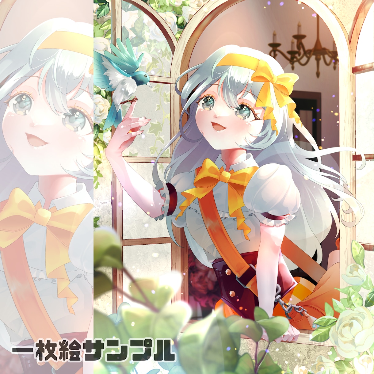IRIAM活動応援セット✦3点セットで制作します ライバーさん応援のため、イラストをセットでご提供！ イメージ5