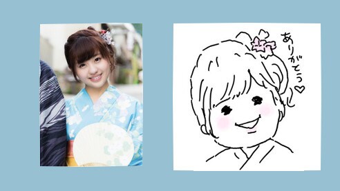 お写真をもとに似顔絵をお描きします シンプルゆる似顔絵☆アイコンやスタンプ等に イメージ4