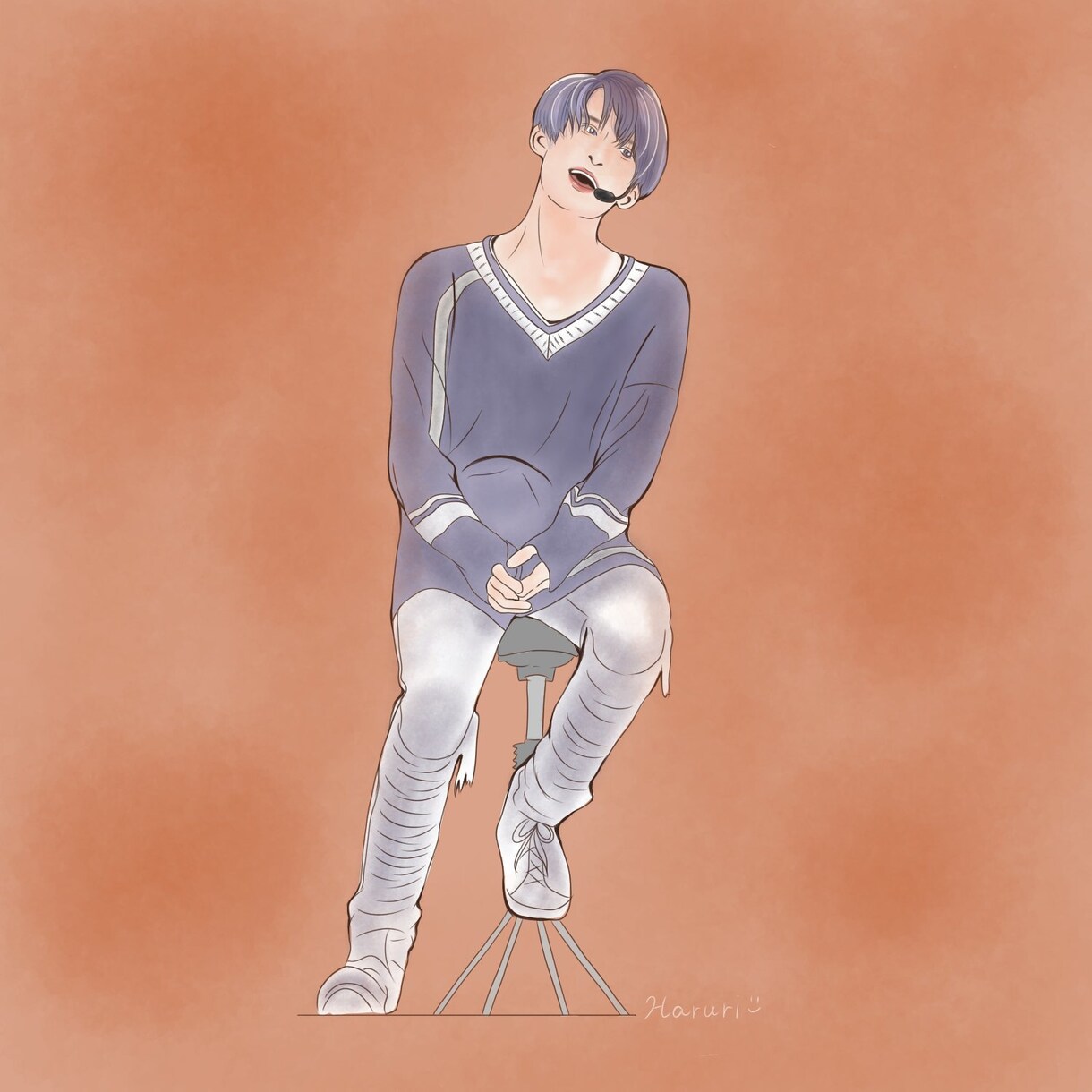 オシャレで可愛い似顔絵描きます SNSやブログのアイコン/待ち受けなど☺︎ イメージ5