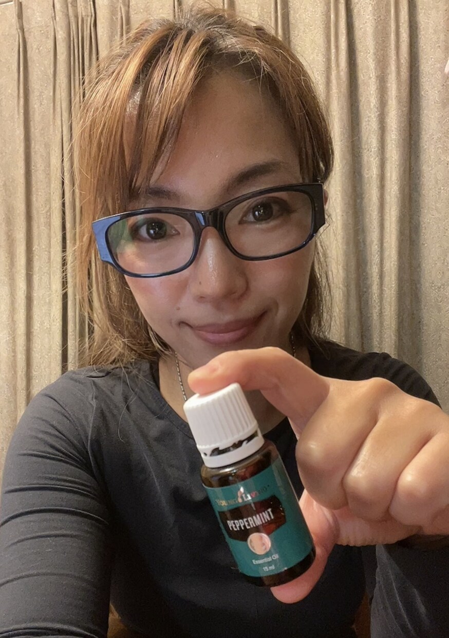 エッセンシャルオイルの香りを体感する方法を教えます ヤングリヴィングのペパーミント精油のすぐに役立つ活用方法 イメージ2