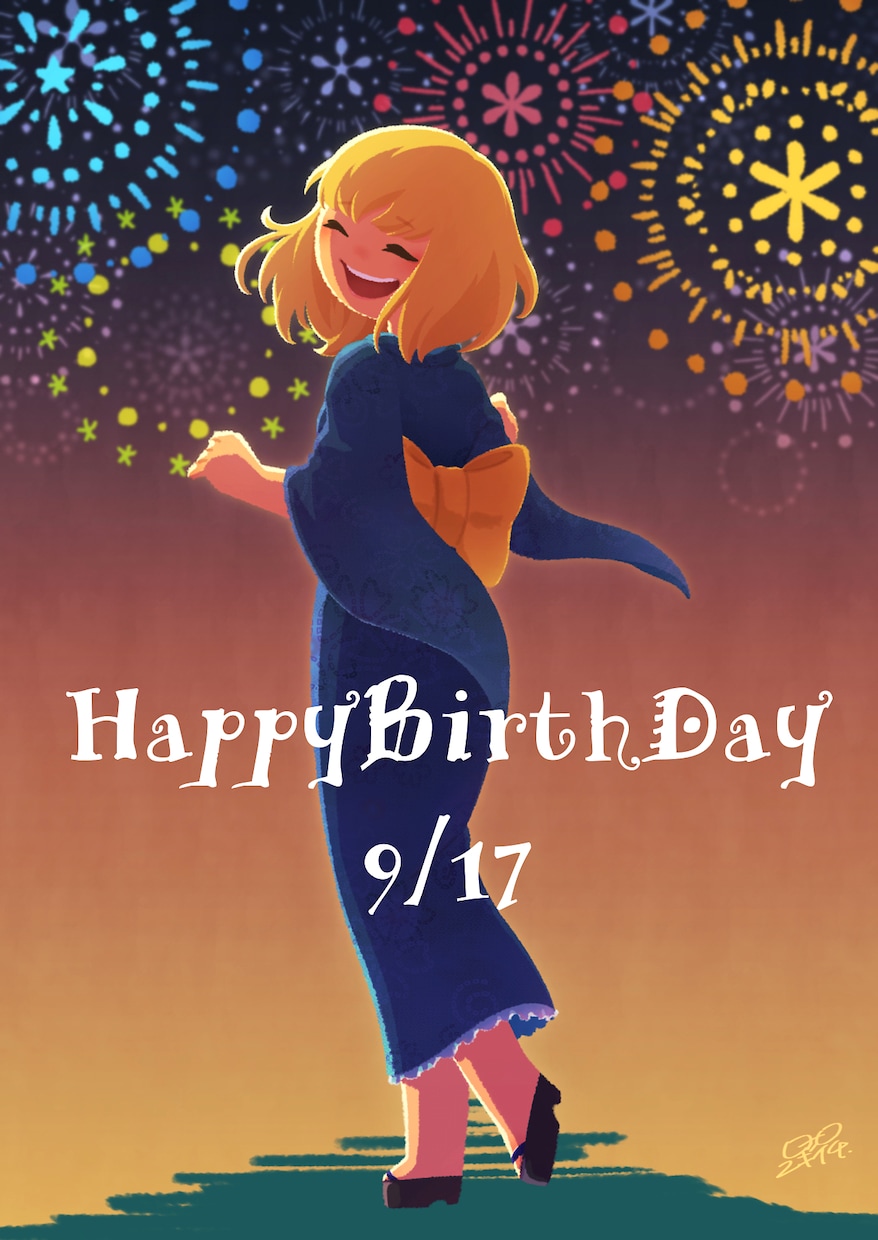 まんまるお顔イラスト描きます あったかくて可愛い、主線無しの５頭身イラスト イメージ2