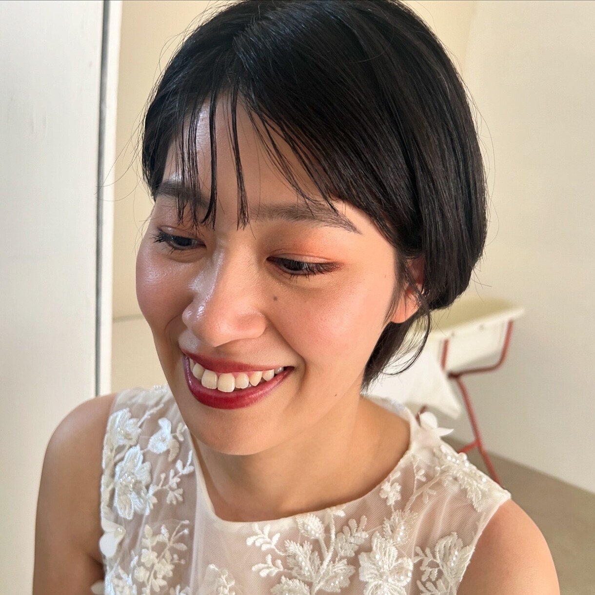 オシャレなヘアメイクします 結婚式などお呼ばれヘアセットメイクいたします！ イメージ1