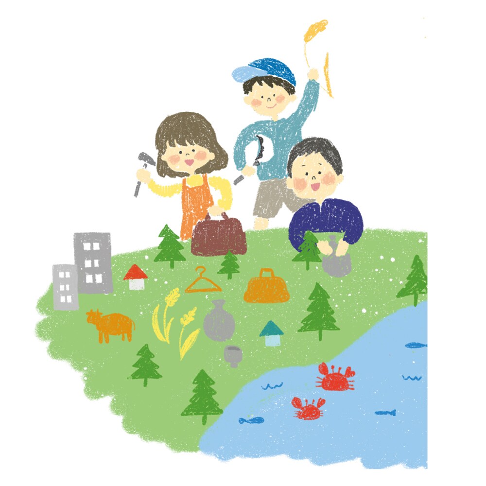 絵本風！やさしく温かいタッチのイラスト制作します 保育・地域・女性向けのやさしいイラスト制作承ります。 イメージ4