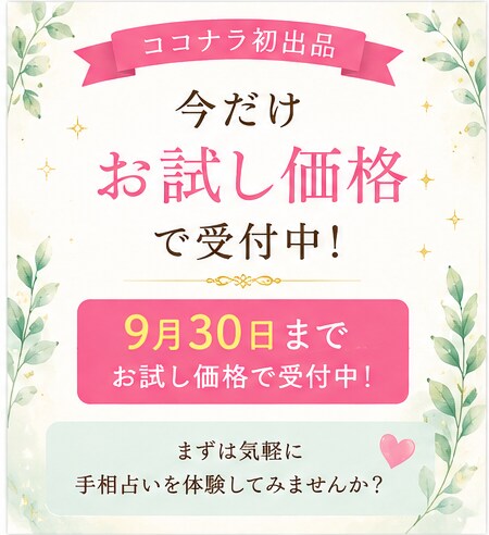 あなたの手相を丁寧に鑑定します あなたの手相から、本当の自分と可能性を読み解きます イメージ3