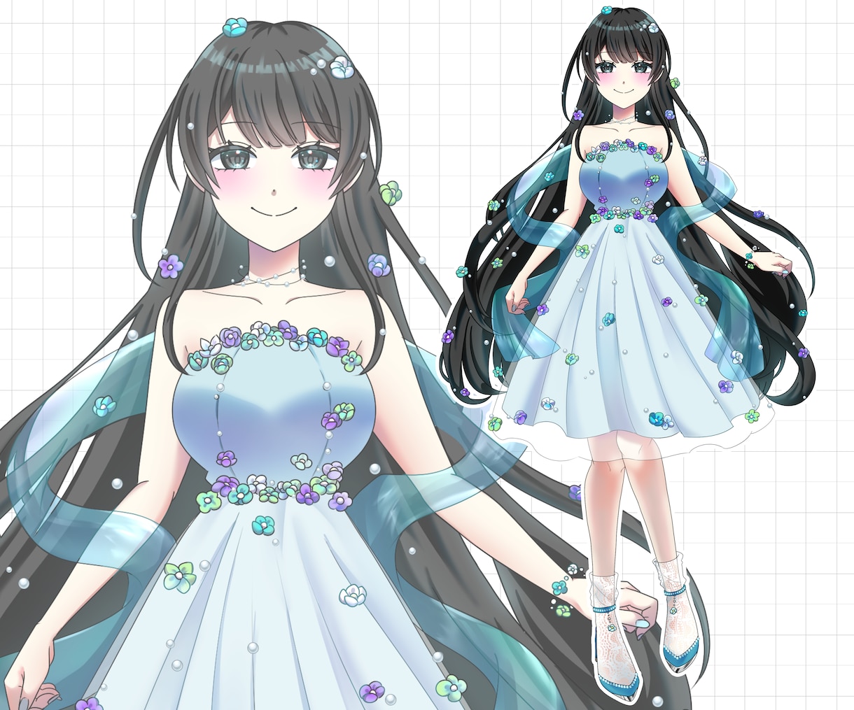 自分らしさをキャラクターに！立ち絵制作します 活動をあなたらしく、楽しめるように、イメージを立ち絵にします イメージ8