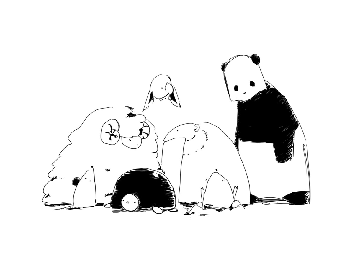楽しいイラストを描きます どこにでもなじむ不思議な雰囲気のあるイラスト描きます イメージ10