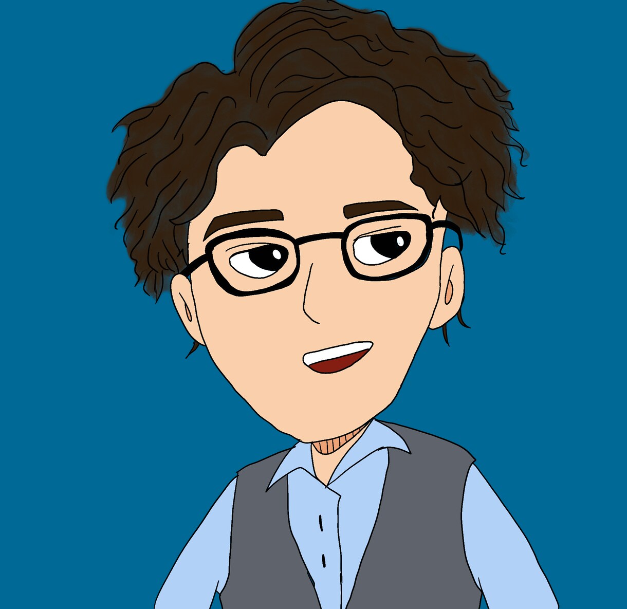 あなたの似顔絵アイコンを制作します SNSやプロフィールにぴったりのオリジナルアイコンです！ イメージ3