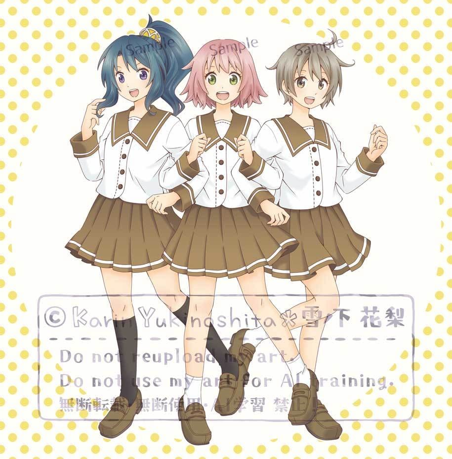 キャラクターイラスト（4〜6頭身）を制作致します 商用可◆キャラクターで目を引くweb画面や印刷物に！ イメージ3