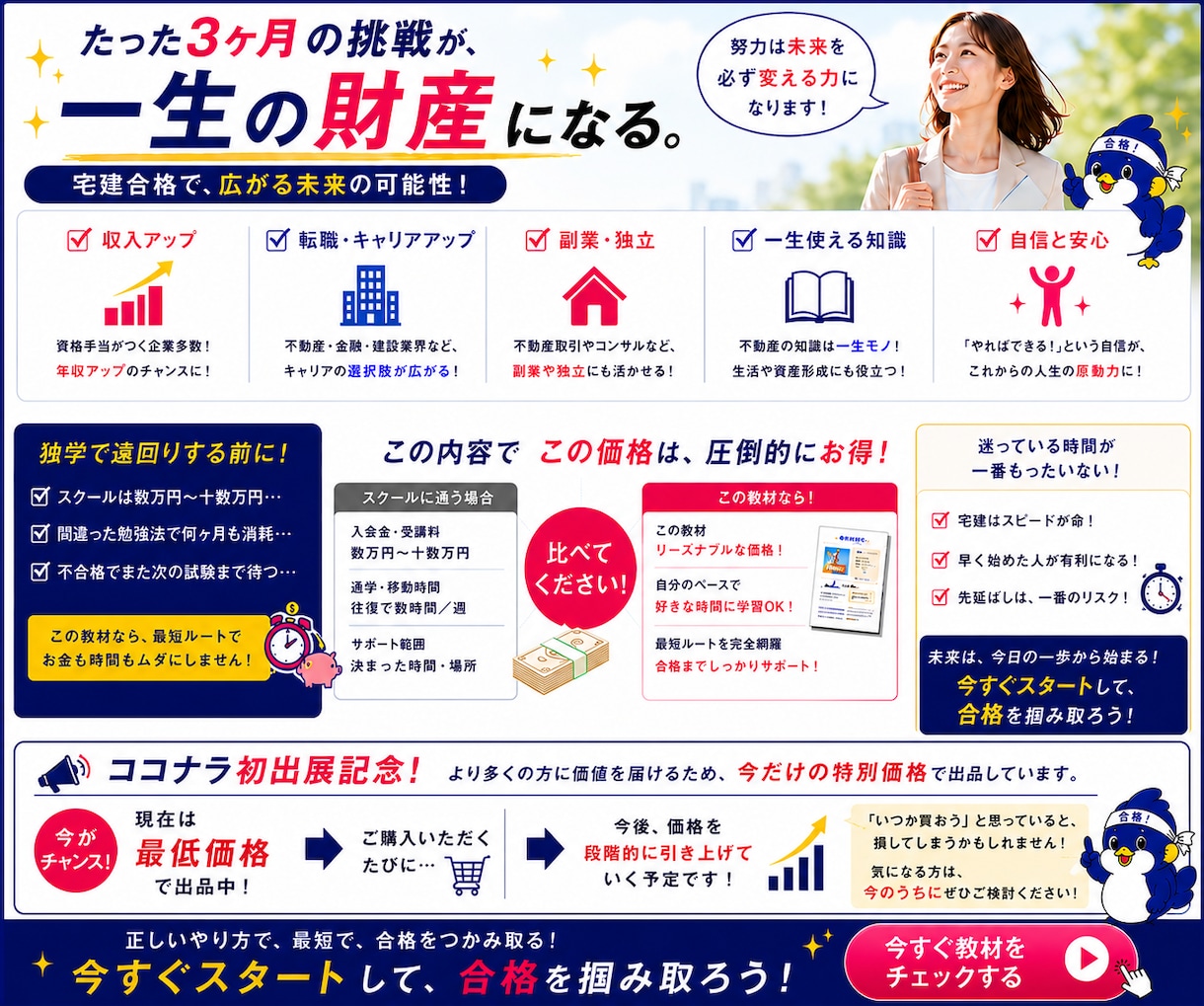 不動産ド素人が3ヶ月で宅建一発合格！勉強法教えます 宅建合格のカギは知識量じゃなく勉強法です！ イメージ10