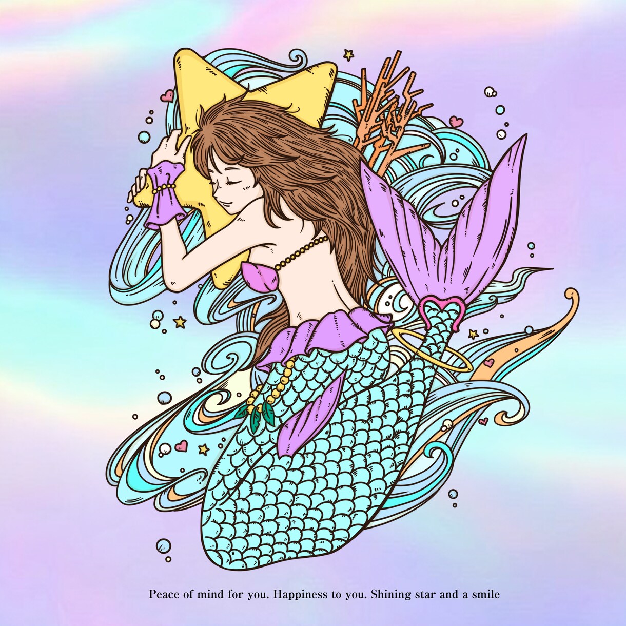 ご相談・お悩みを聞いてイラストをプレゼントします あなたの為だけのオリジナルイラスト！心のお守りや待ち受けに。 イメージ3