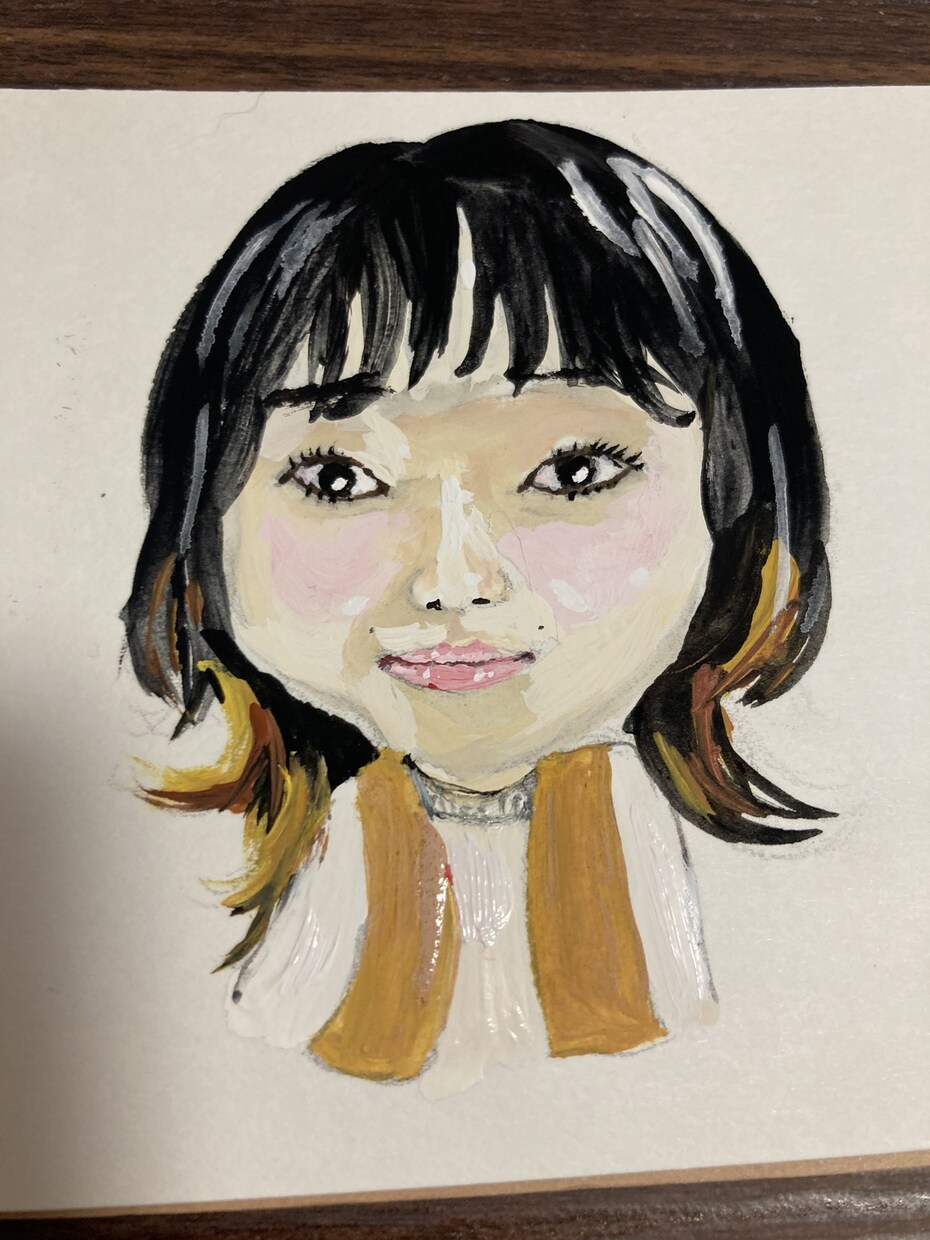 リアルな絵をアクリル絵の具で最短で描きます ウェルカムボードやチラシの絵を描いてます！ イメージ3