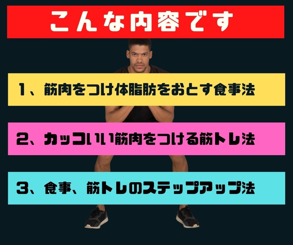 １日１０分で細マッチョになれるノウハウを伝授します レベル別❗️自宅でできる細マッチョプログラムをPDFでお届け イメージ2