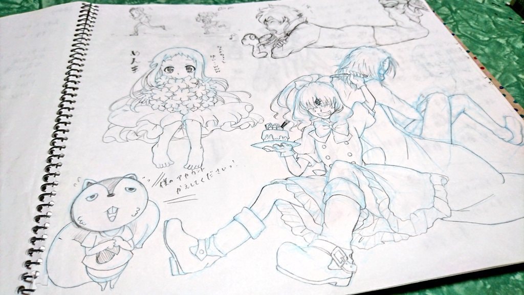 イラストオーダー承ってます 友達へのプレゼントやこの構図で描いてほしい等自分の妄想を形に イメージ2