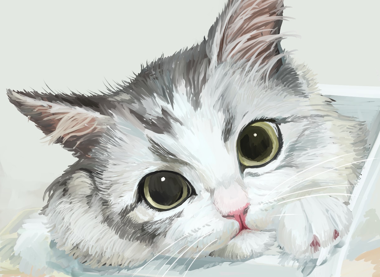 贈り物・メモリアルに寄り添うペット似顔絵を描きます 想いを形に。グッズ化のご相談も承ります。 イメージ1