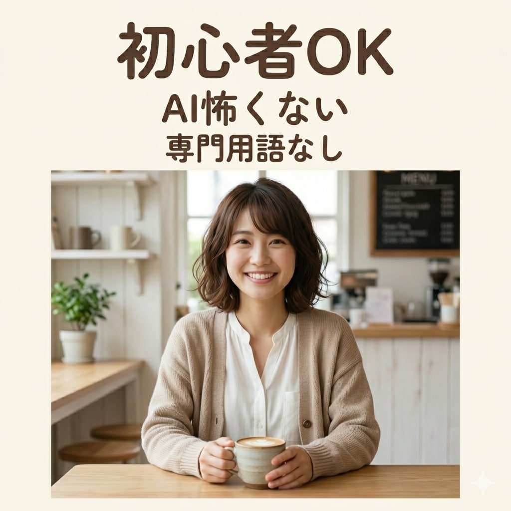AI初心者の不安解消します 専門用語なしで優しく対応します！ イメージ1