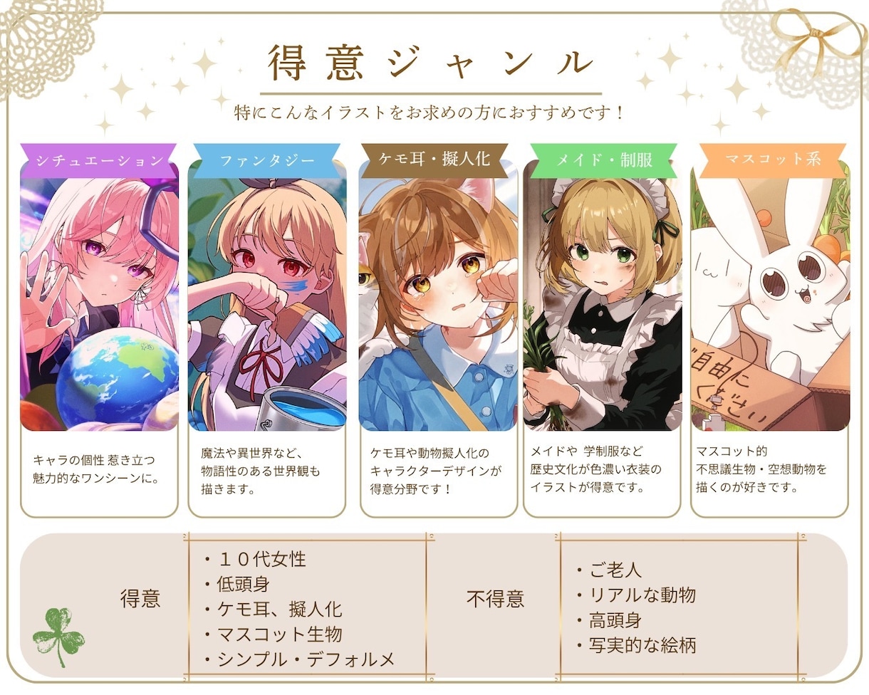 VTuber・配信者向け✨可愛い一枚絵を制作します 商用利用OK　物語性、温度感が伝わるイラストを描きます イメージ4