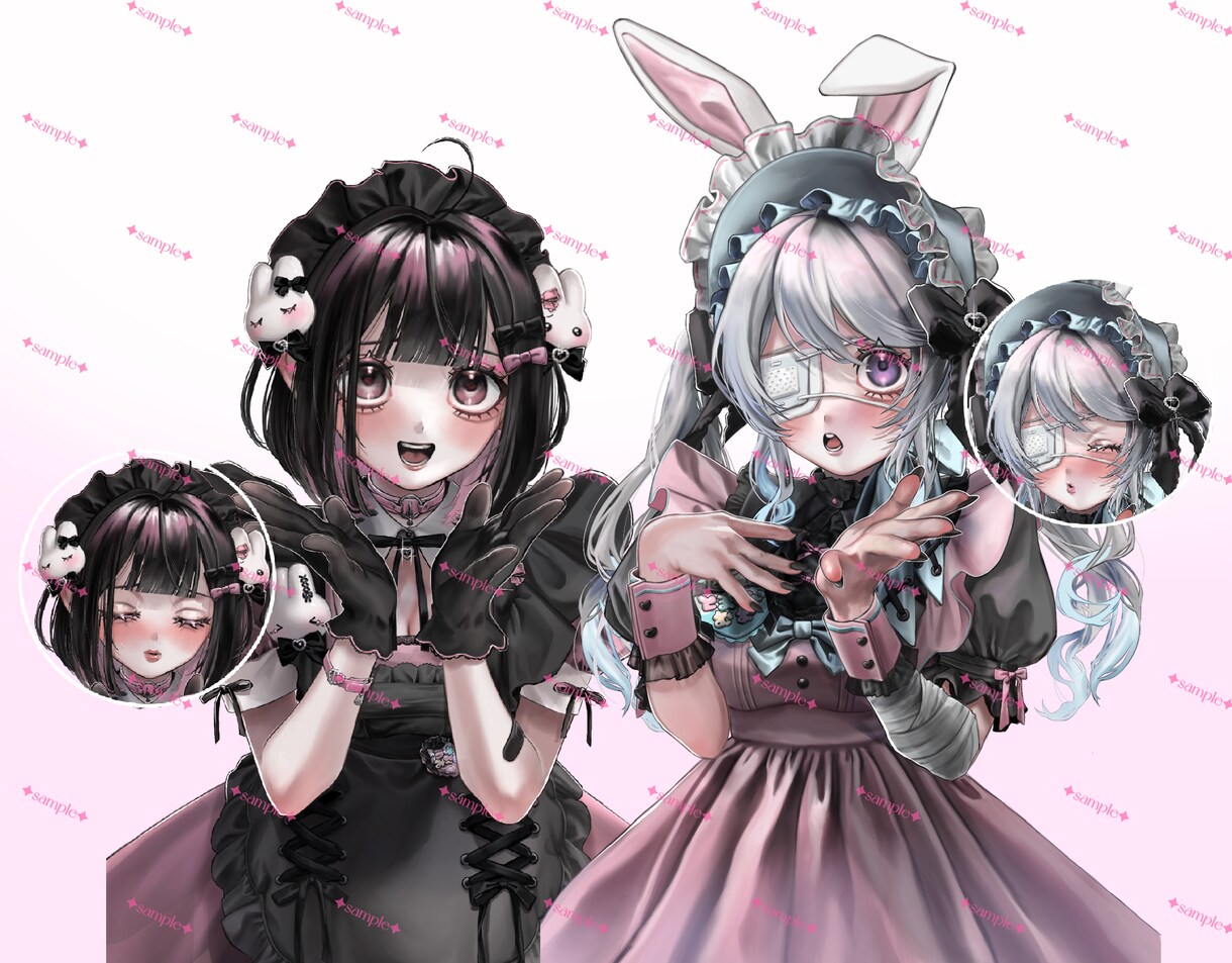 こだわりのつまったかわいいイラストお届けします ♡1枚絵、動画サムネイル、グッズイラストご相談ください♡ イメージ8