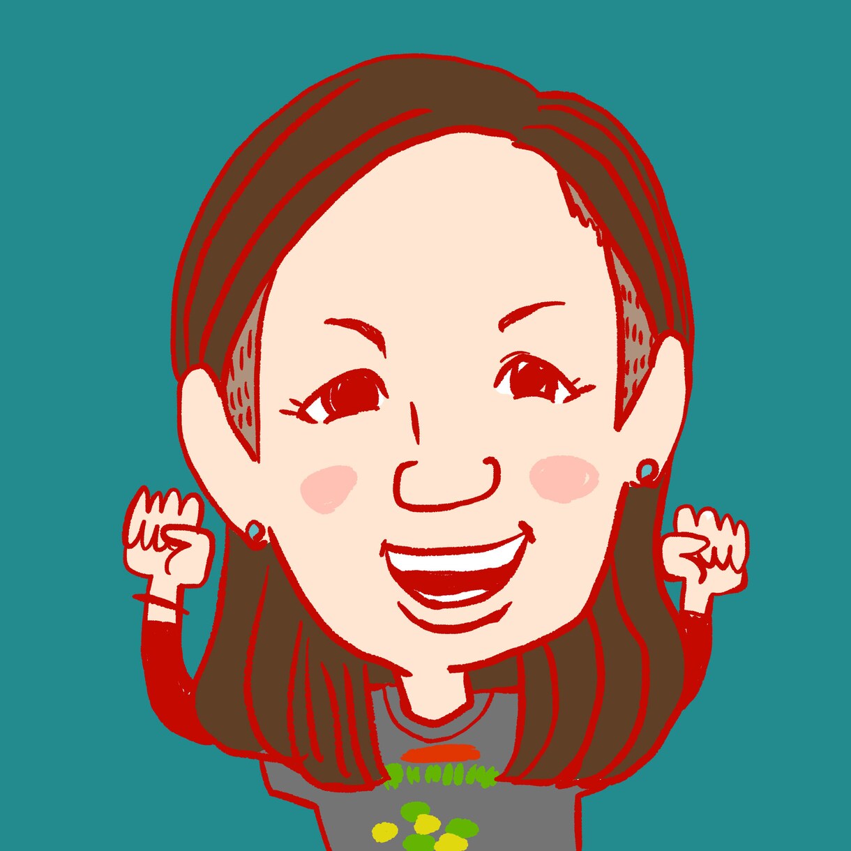 SNSや名刺にぴったり！ゆるい似顔絵描きます SNSアイコンや名刺、HPにゆるい似顔絵いかがですか？ イメージ6
